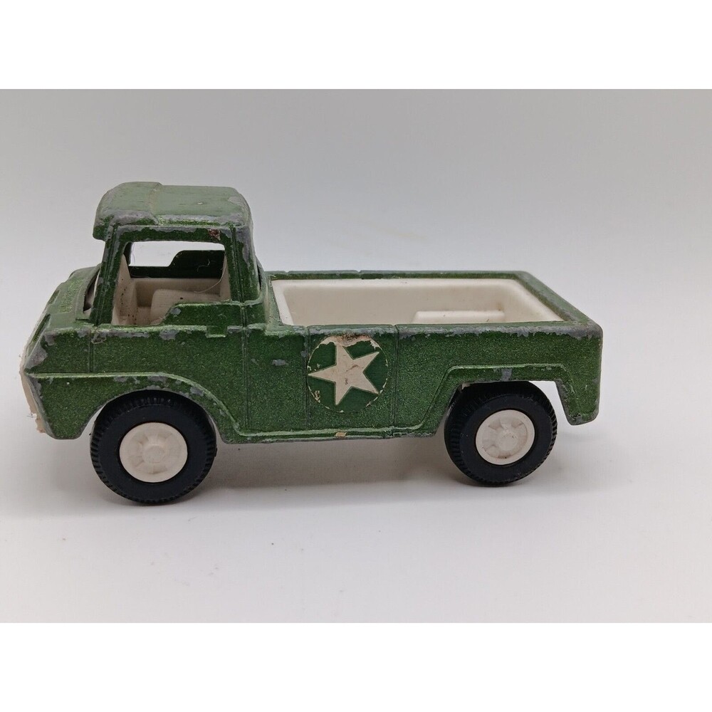 Tootsietoy 1969 Pickup Truck Green Diecast Metal Toy 4" Long 2" tall